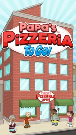 Papa's Pizzeria To Go! iPhone image 1