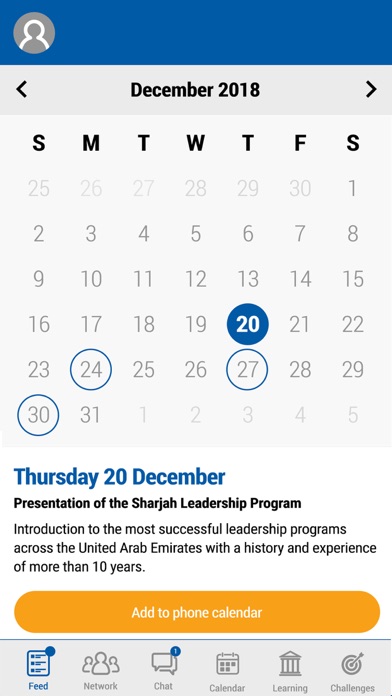 Sharjah Leadership Program screenshot 3