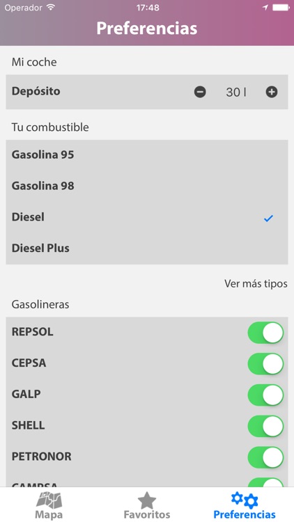 GasofApp - Gasolineras España screenshot-3