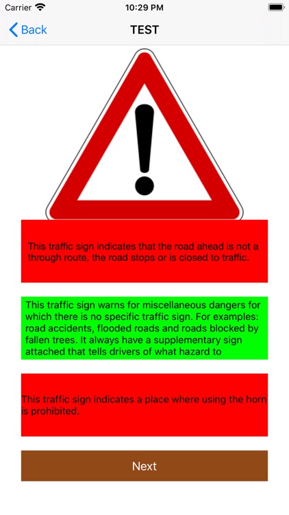 Road signs: all countries screenshot-3