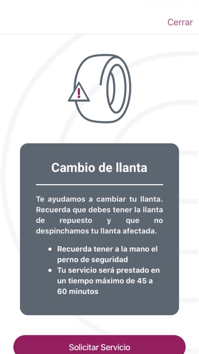 SBS Asistencia Screenshot