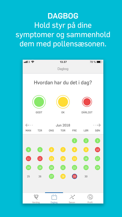 Dagens Pollental Screenshot