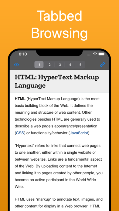 HTML Viewer Q Screenshot