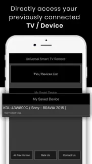 universal tv remote - all tvs iphone screenshot 3