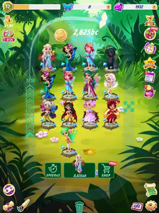 Bildschirmfoto 1 Merge Fairies - Best Clicker iphone