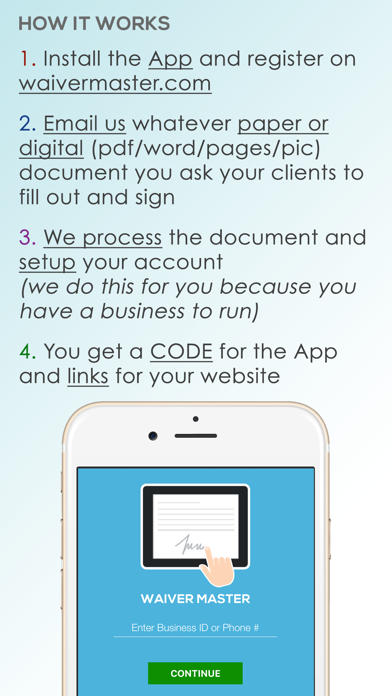 Waiver Master: Paperless Cloud Screenshot