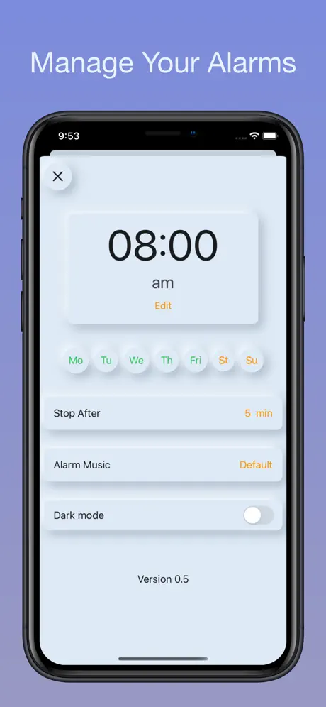 Sleep Alarm - Hypnos 睡眠周期唤醒闹钟应用截图