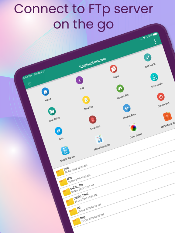 Screenshot #4 pour FTP Client - FTP Server Files