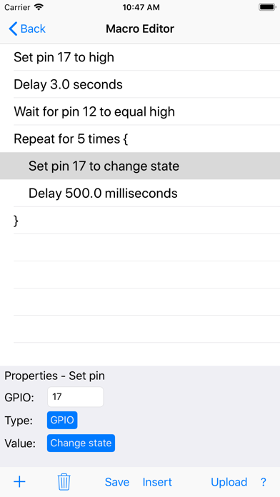 App screenshot