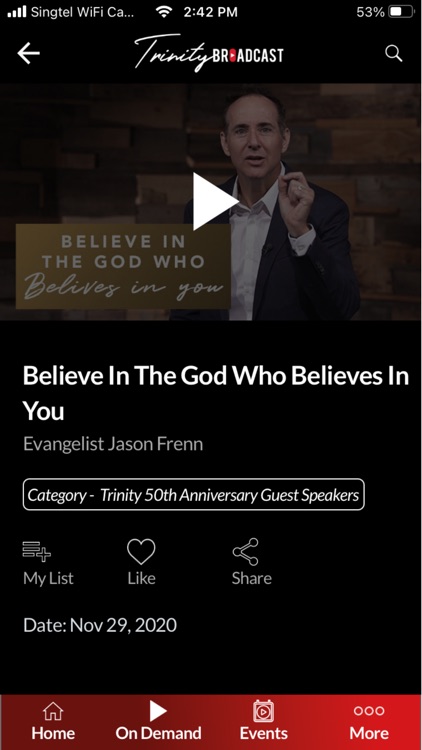 TrinityBroadcast.tv screenshot-4