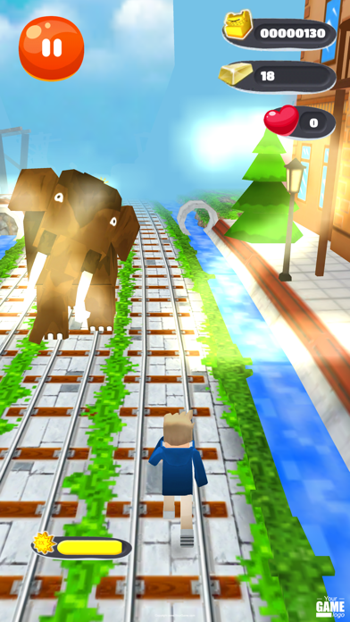 Block Craft Runner Escape screenshot 3