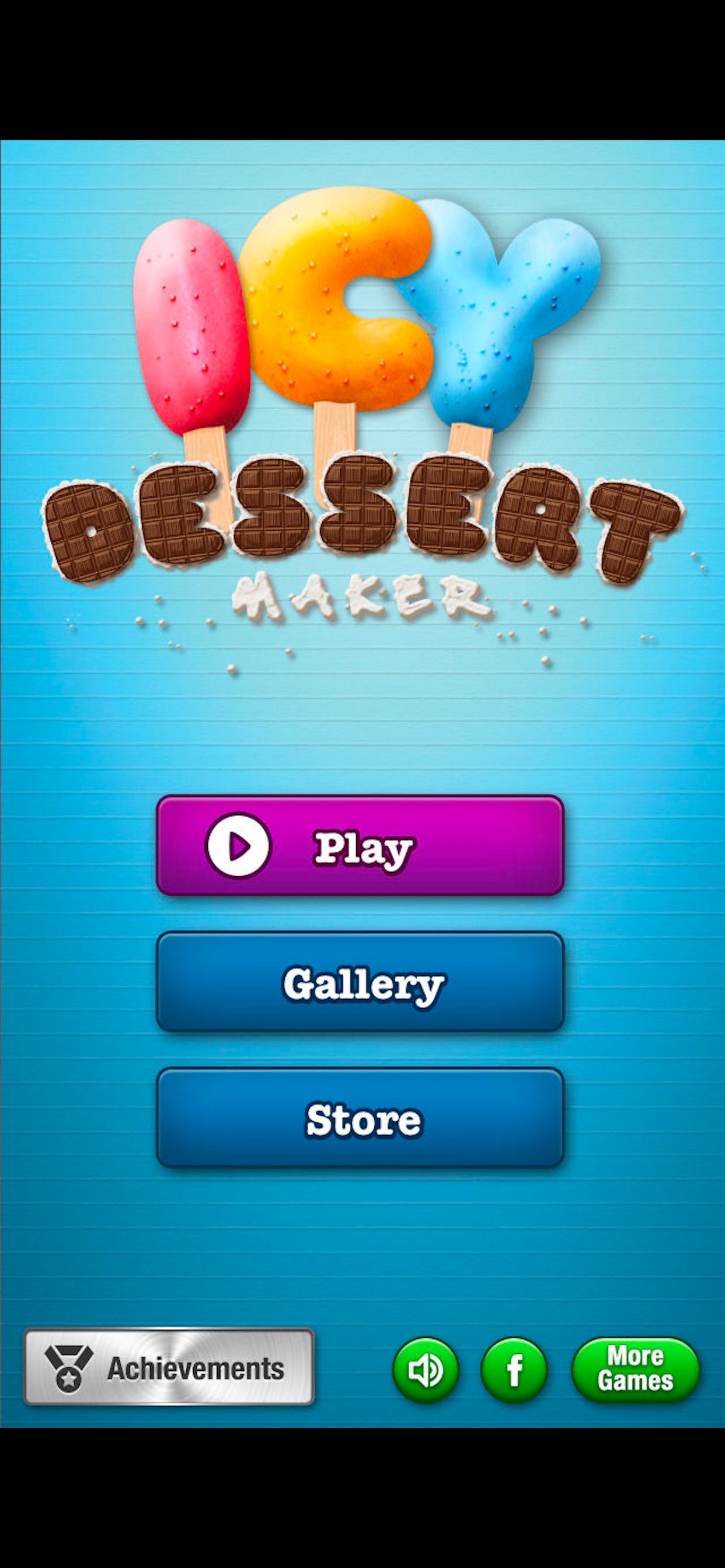 Icy Dessert Maker