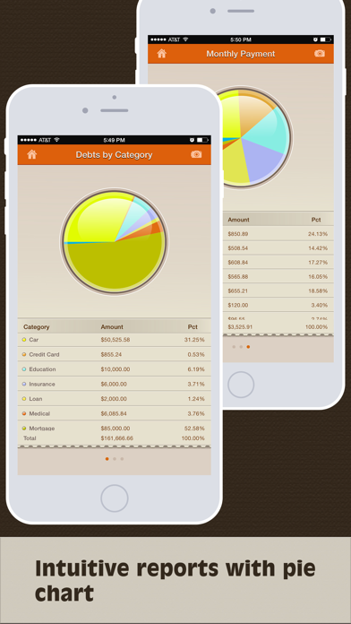 Debts Monitor Pro Screenshot