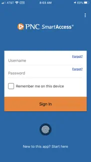 pnc smartaccess® card iphone screenshot 1