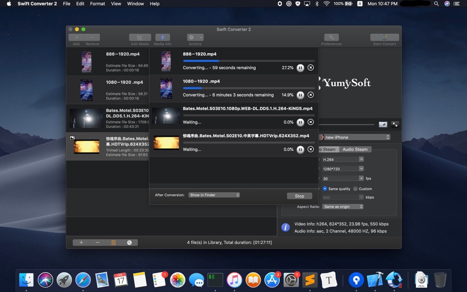#7. IM Video Converter (macOS) Göre: 恒卓 刘
