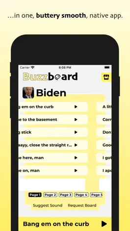 Game screenshot Biden Soundboard (Buzzboard) apk