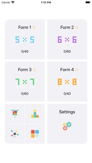 Neon Blocks: Brain Puzzle screenshot 1