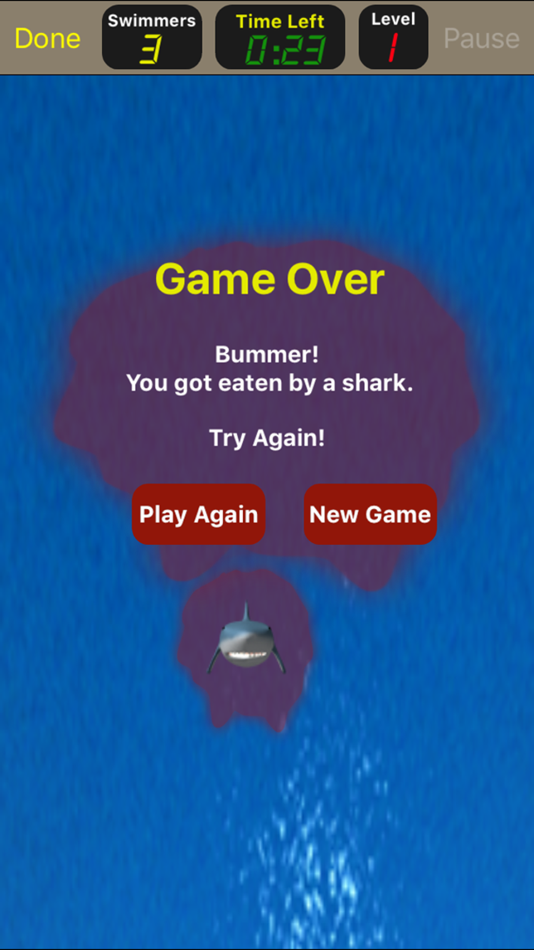 #2. Bite Me - Shark Attack (iOS) 由: JS Digital Productions, Inc.