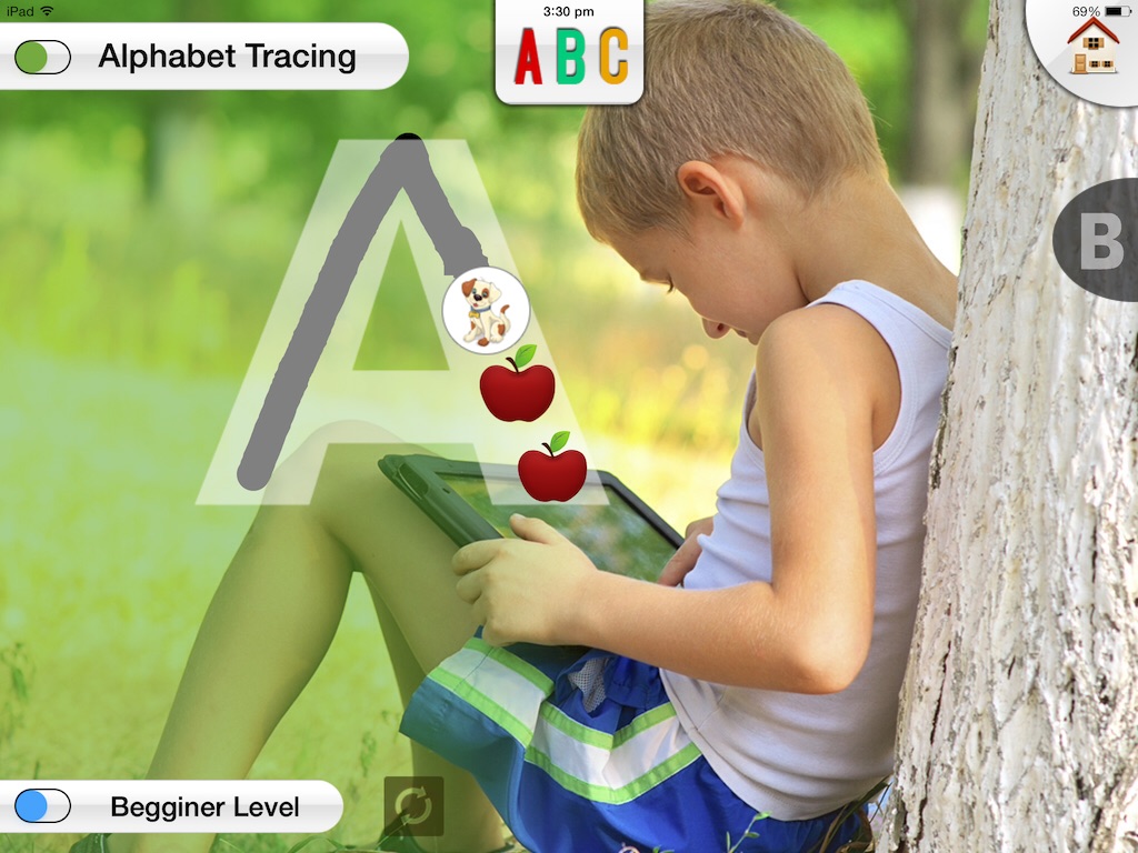 Interactive Alphabet kid screenshot 2
