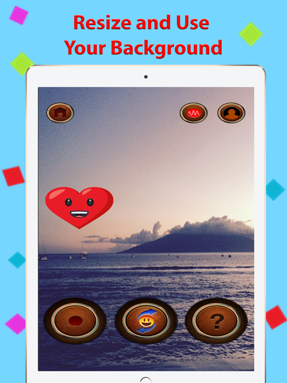 Talking Emoji Me Face Maker iPad screenshot 3 - Entertainment app