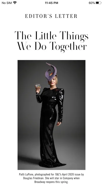 Town & Country Magazine US iPhone Screenshot 2