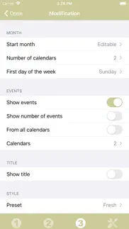 calendar widget iphone screenshot 4