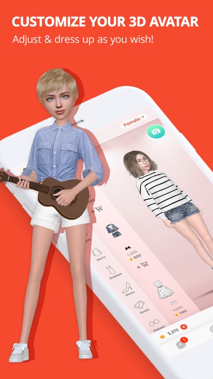 Meing - 3D Avatar & Chat screenshot-3