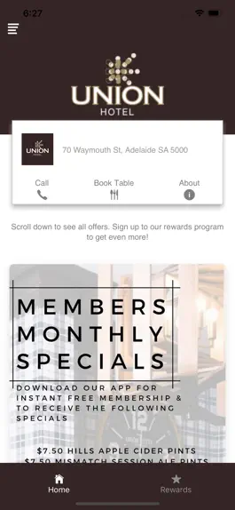 Game screenshot Union Hotel Membership apk