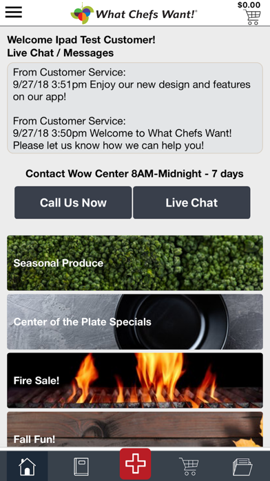 How to cancel & delete What Chefs Want from iphone & ipad 1
