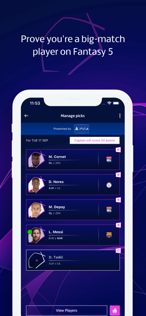UEFA Champions League: Gaming(圖7)-速報App