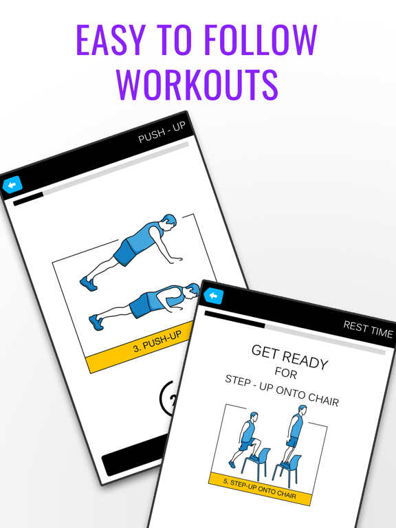 Screenshot #6 pour Quick Daily Workout Planner