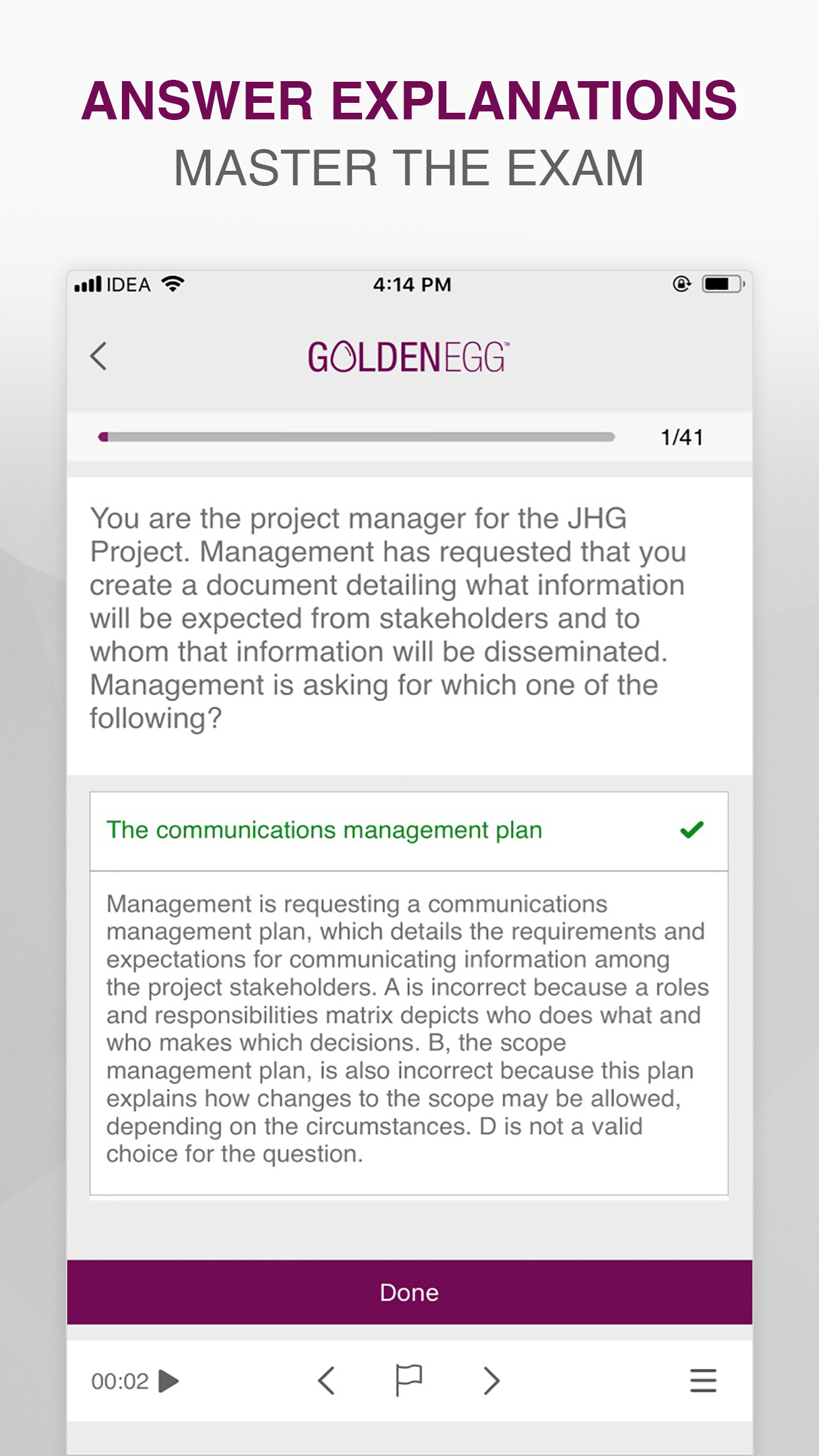 CAPM Practice Test Pro screenshot 3