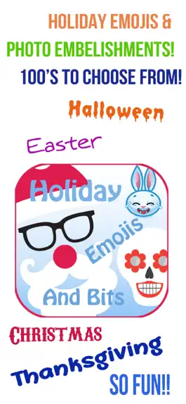 Game screenshot All Holiday Emoji Stickers apk
