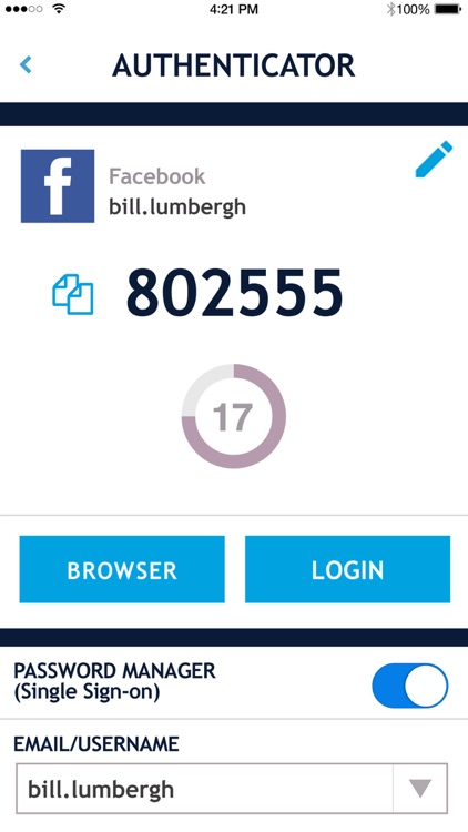 SAASPASS Authenticator 2FA MFA screenshot-5