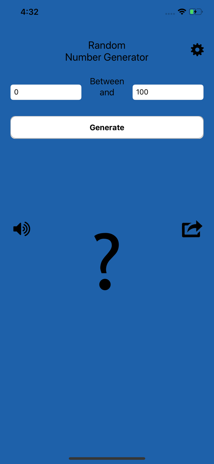 The Random Number Generator