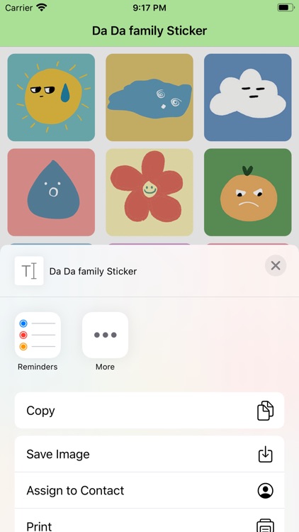 Da Da family Sticker screenshot-3