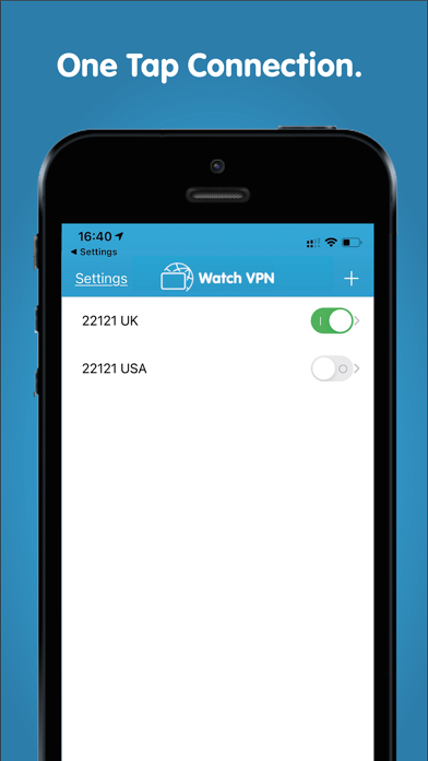 Screenshot #2 pour WatchVPN: Easy UK & US VPN