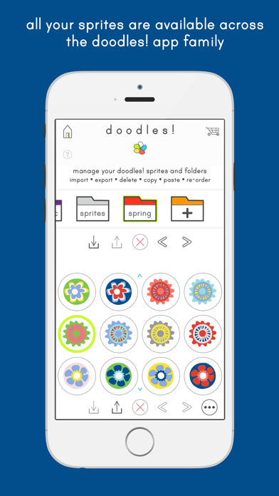 doodles! stickers and sketches iPhone screenshot 5 - Utilities app