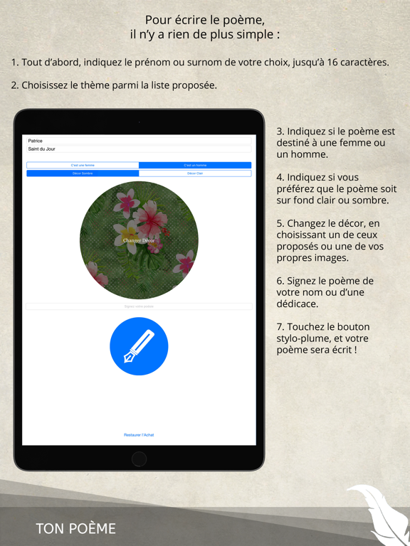 Screenshot #5 pour Ton Poème