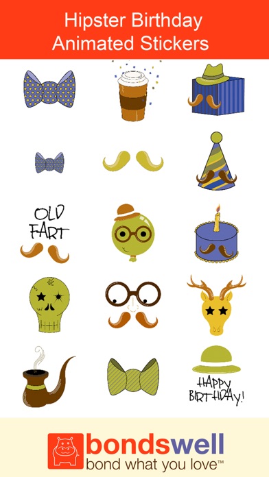 Screenshot #1 pour Hipster Birthday