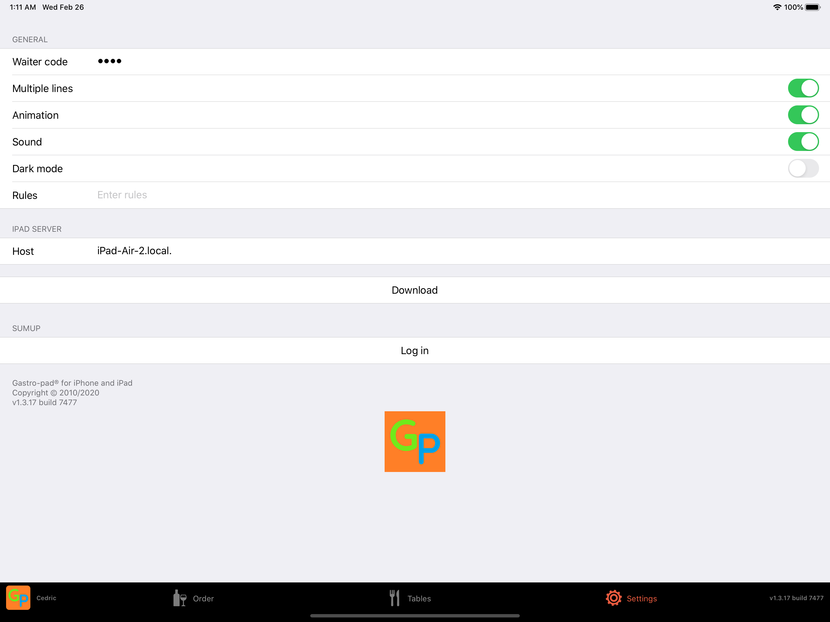 Gastro-pad Remote screenshot 7