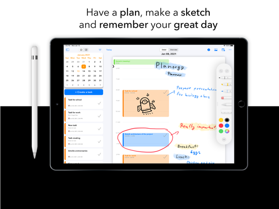Screenshot #4 pour Pencility Handwritten Planner