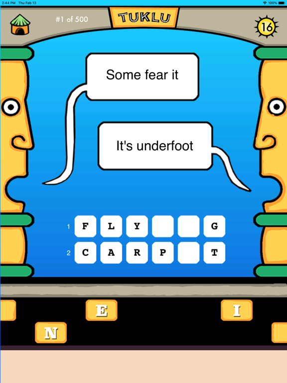 Tuklu™ - Clever clues for you iPad screenshot