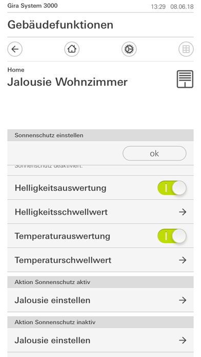 System 3000 Gira screenshot