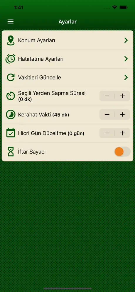 Namaz Vakti