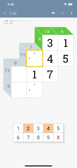 Game screenshot Kakuro Game mod apk