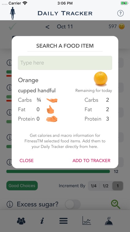 Daily Food Tracker screenshot-4