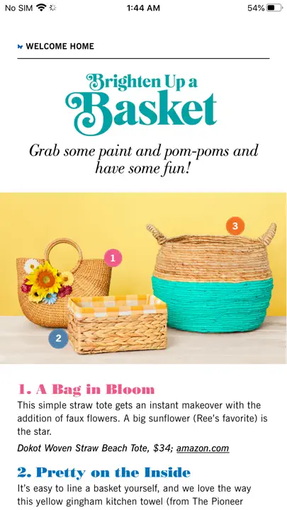 The Pioneer Woman Magazine US iPhone Screenshot 5