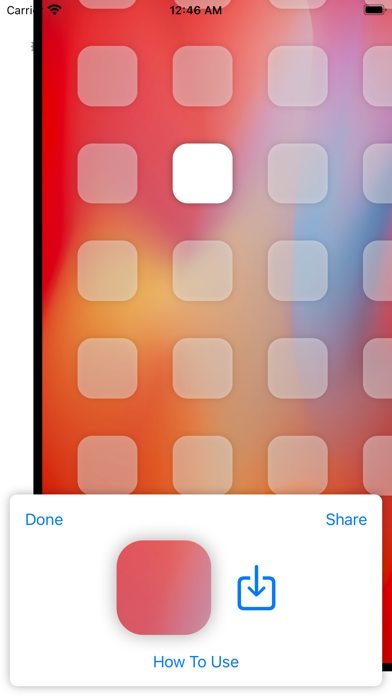 Screenshot #3 pour Transparent App Icons