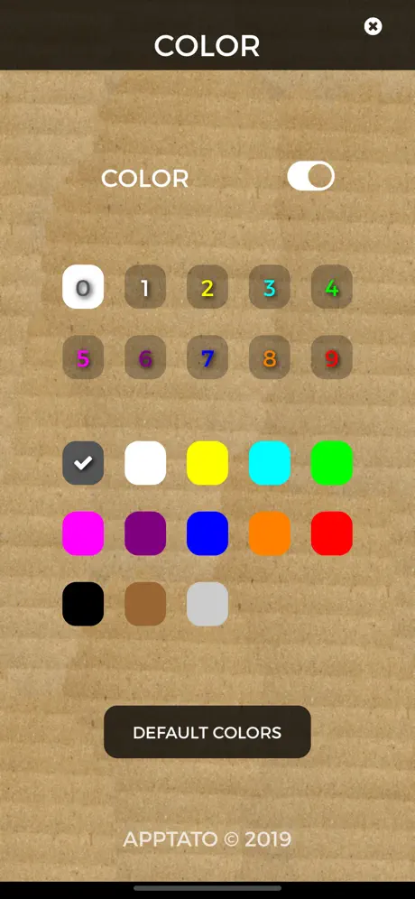 Pi Juego de Números